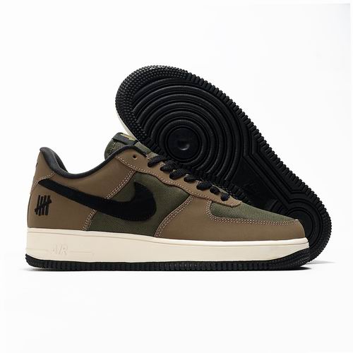 Cheap Nike Air Force 1 Olive Black Shoes Men and Women-74 - Click Image to Close